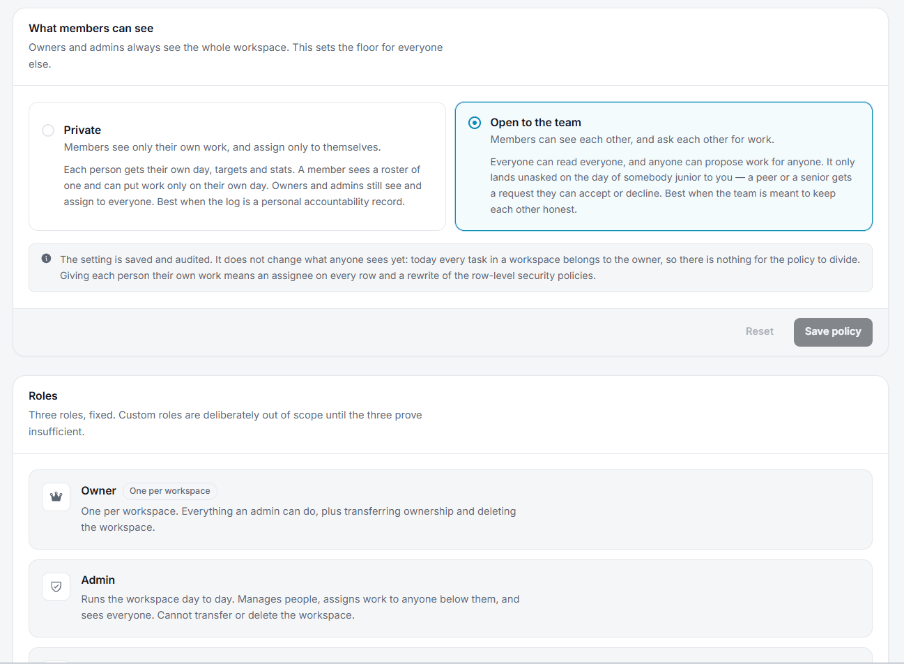 The task requests screen, with pending, approved and rejected tabs.